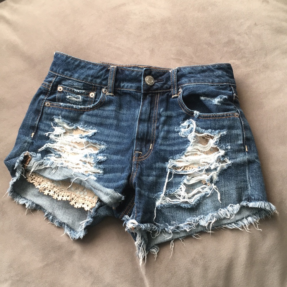 American Eagle jean shorts